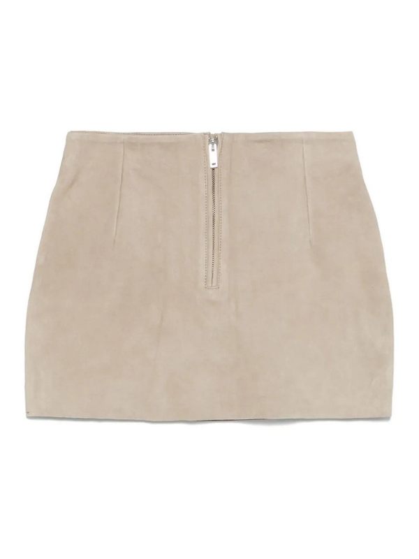 Remain Birger Christensen Mini Jupe - Blanc