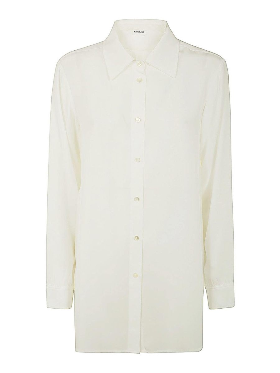 P. A.R. O.S. H. Robe Au Genou - Blanc