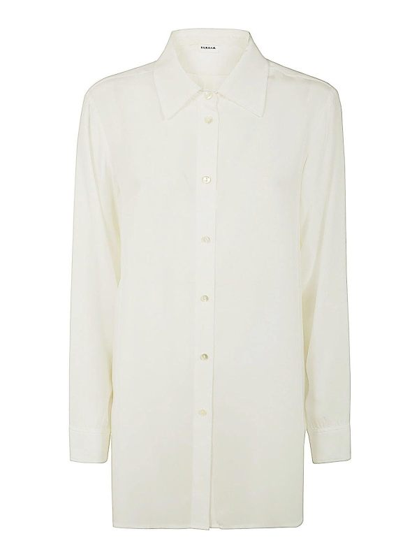 P. A.R. O.S. H. Robe Au Genou - Blanc