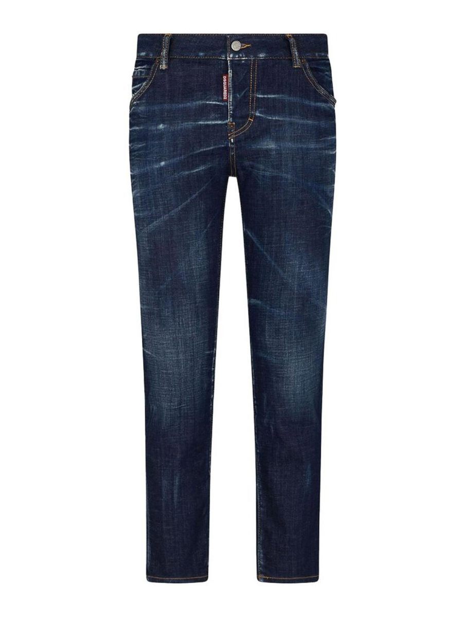 Dsquared2 Jean Droit - Bleu