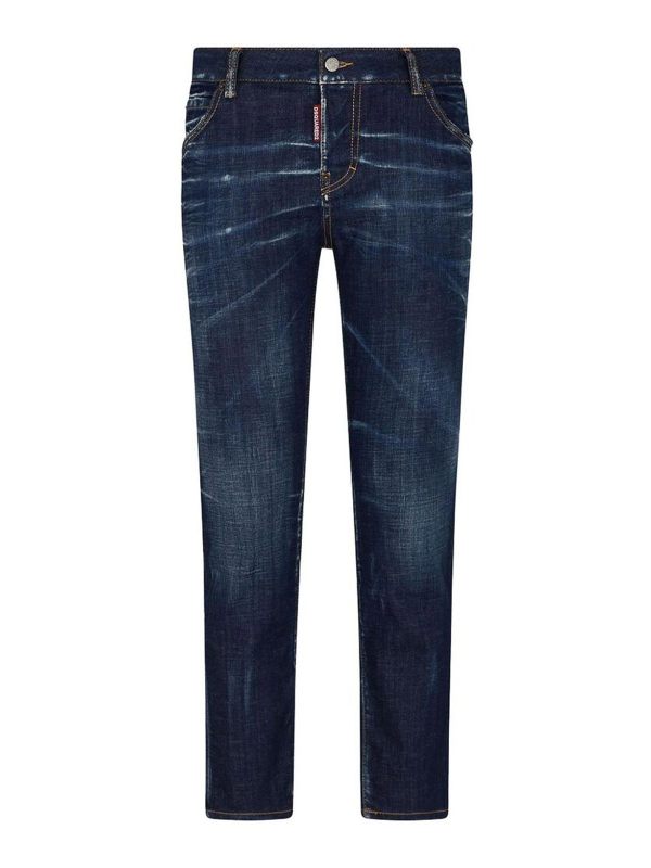 Dsquared2 Jean Droit - Bleu