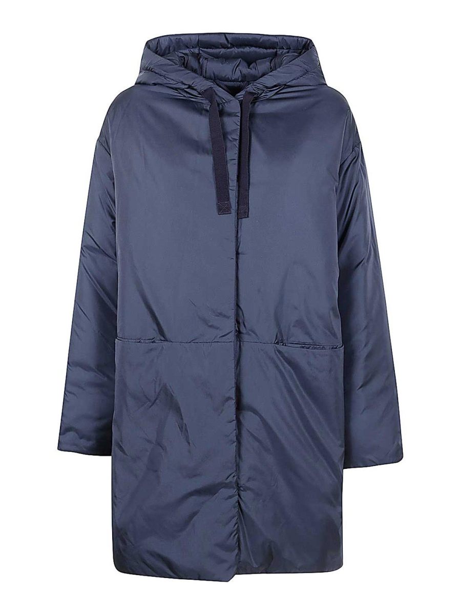 Aspesi Manteau Court - Bleu