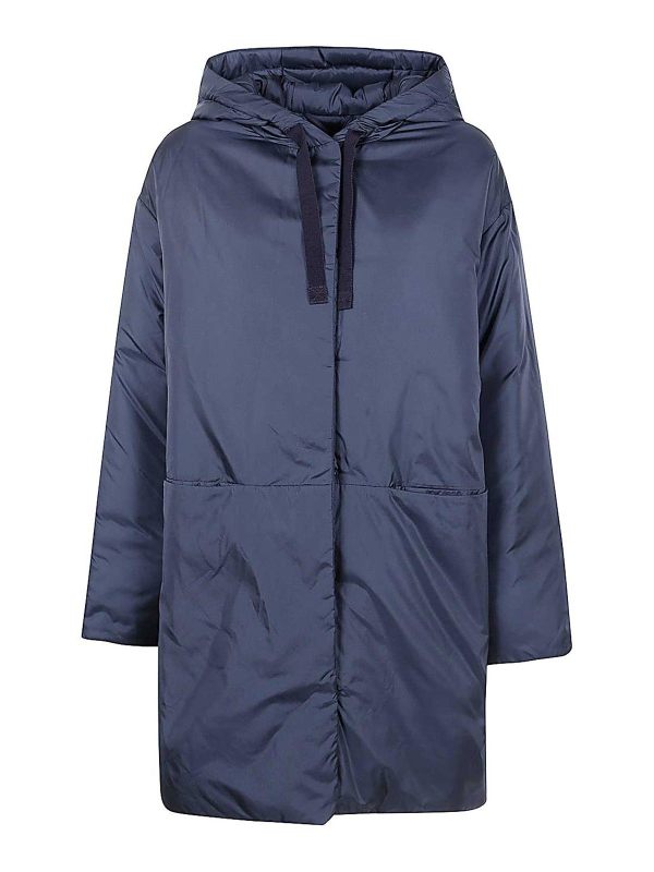 Aspesi Manteau Court - Bleu
