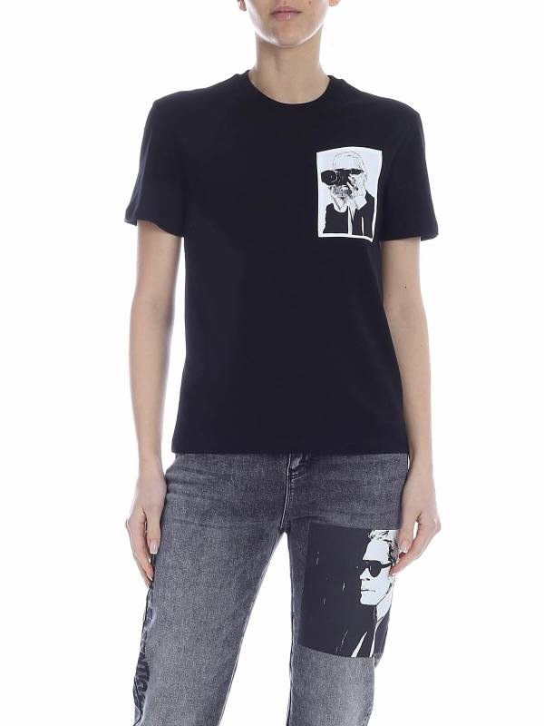 Karl Lagerfeld T-Shirt - Noir