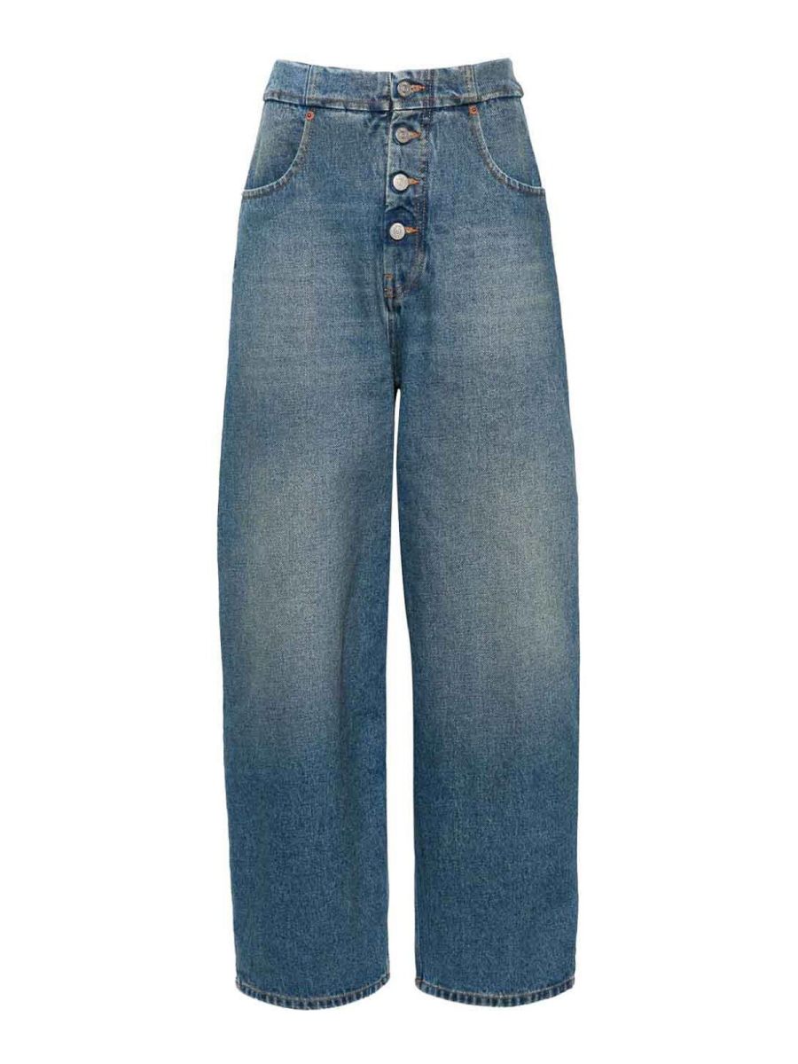 MM6 Maison Margiela Jean Bootcut - Bleu