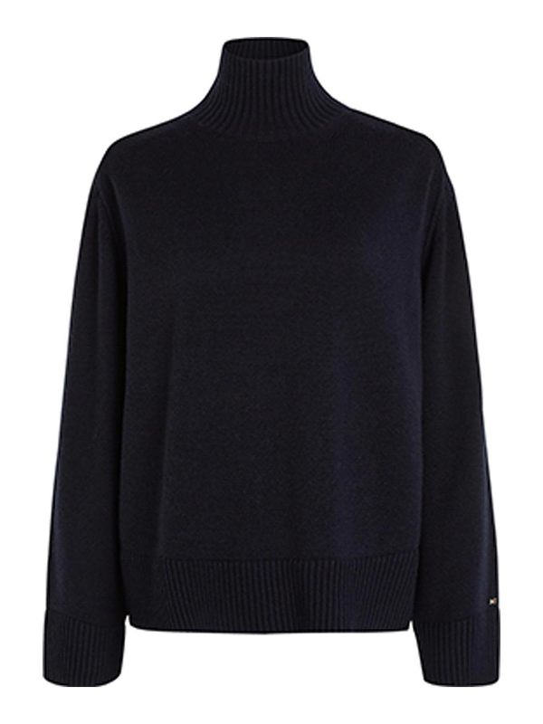 Tommy Hilfiger Pull Col Roulé - Bleu