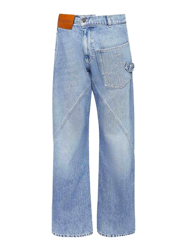 J. W. Anderson Jean Bootcut - Bleu Clair