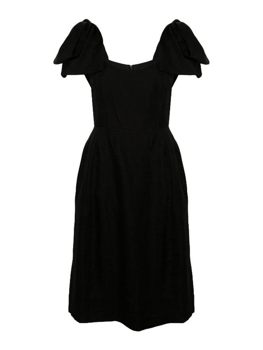 Chloe' Maxi Robe - Noir
