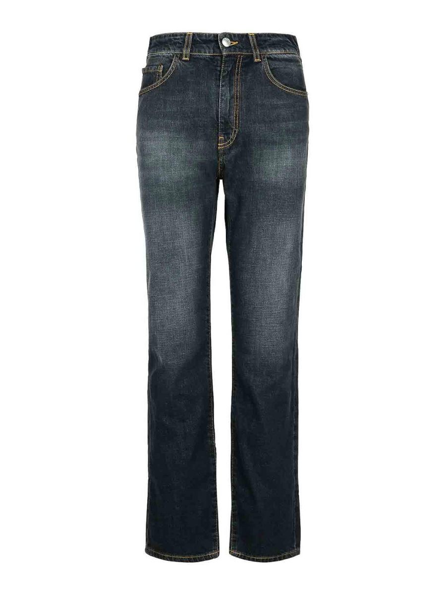 Gcds Jean Bootcut - Noir