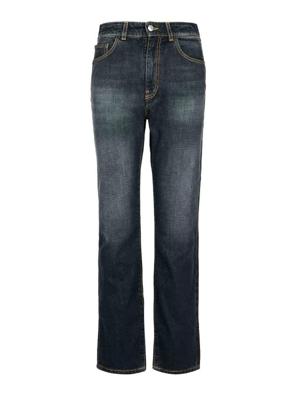 Gcds Jean Bootcut - Noir