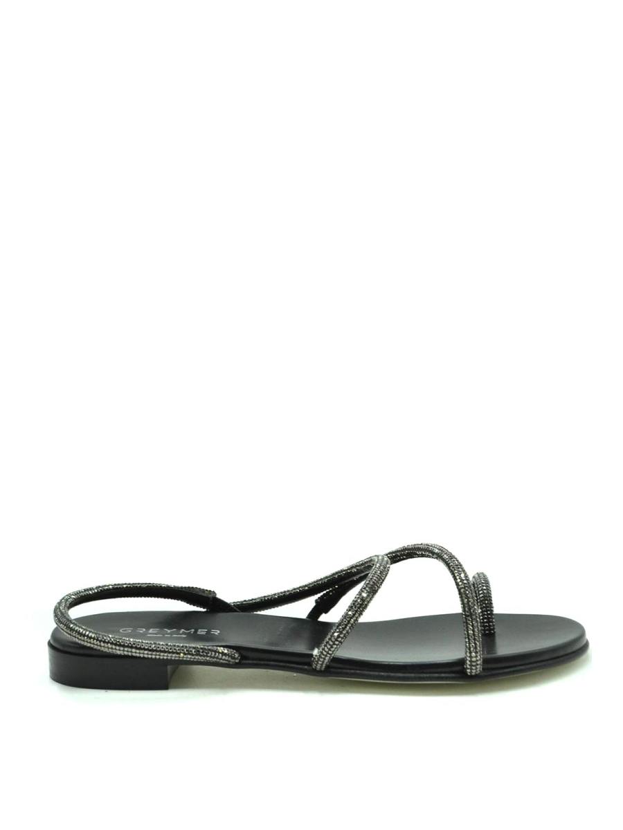 Grey Mer Sandales - Noir