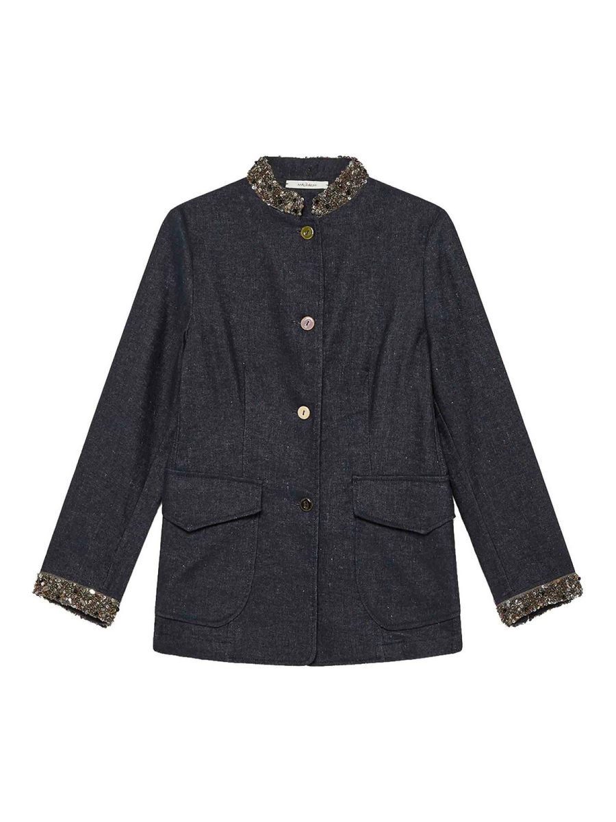 Maliparmi Veste En Jean - Bleu