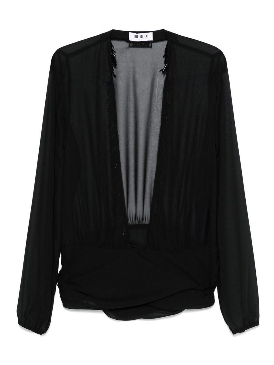 The Attico Blouse - Noir