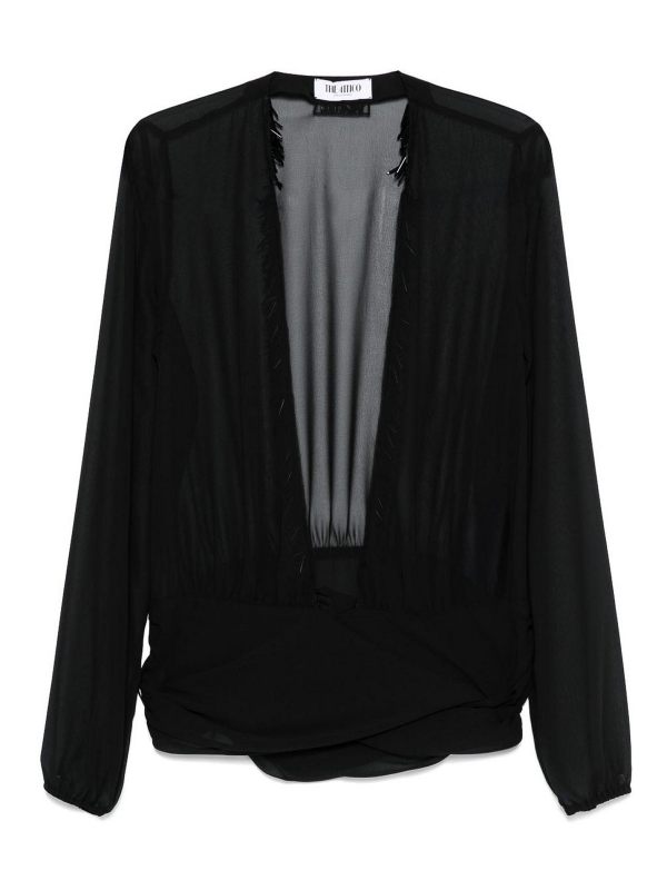 The Attico Blouse - Noir