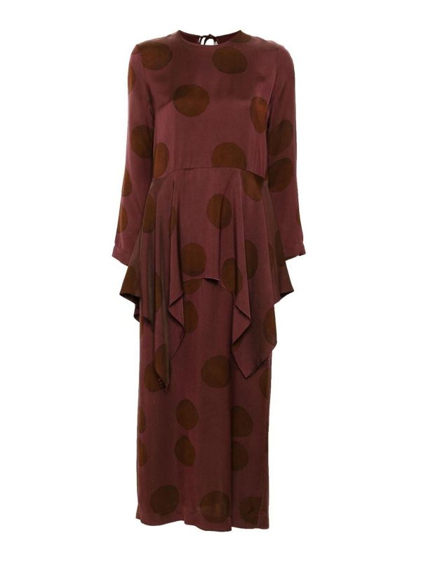 Uma Wang Robe Au Genou - Rose