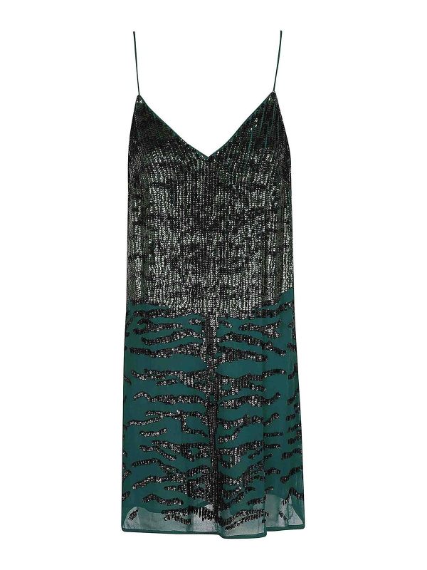 Pinko Robe Courte - Vert