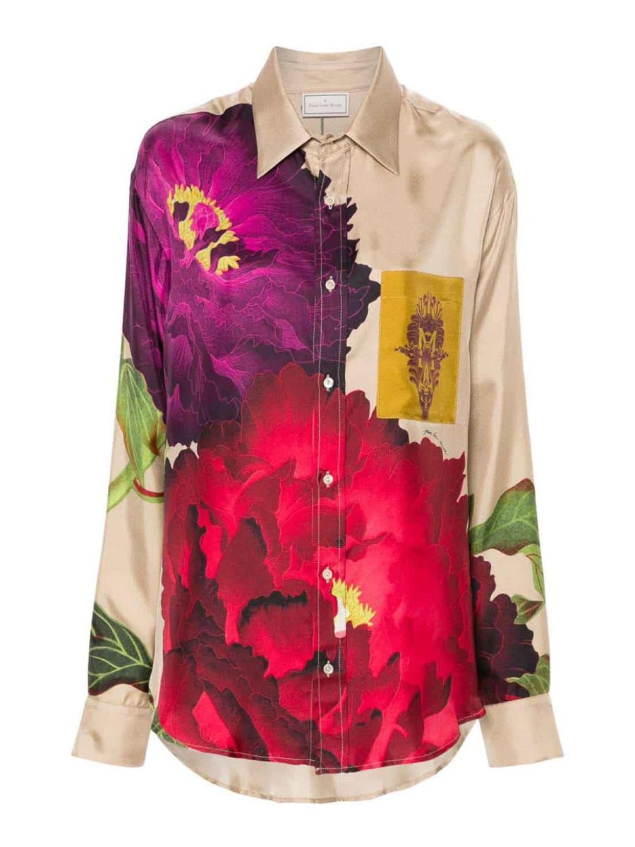 Pierre-Louis Mascia Chemise - Beige