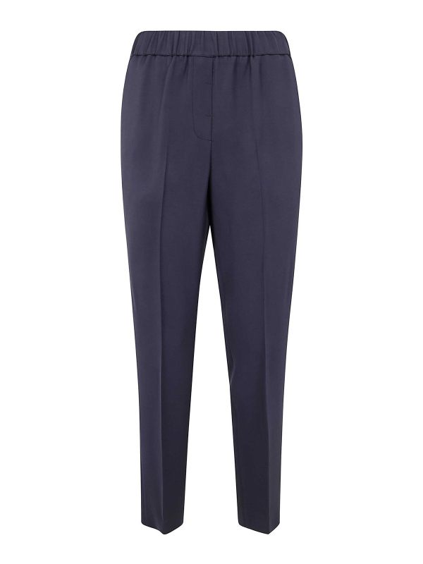 Peserico Pantalons Décontractés - Bleu