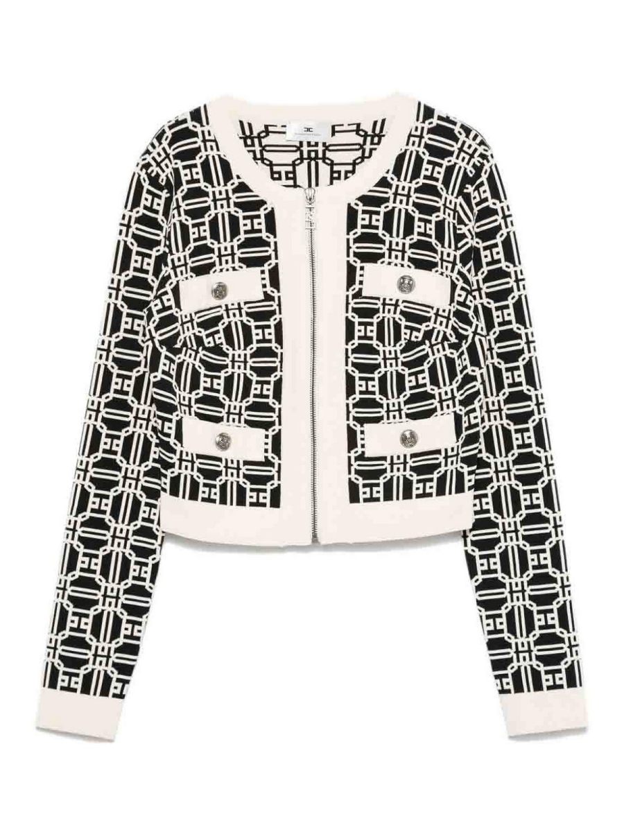 Elisabetta Franchi Cardigan - Noir