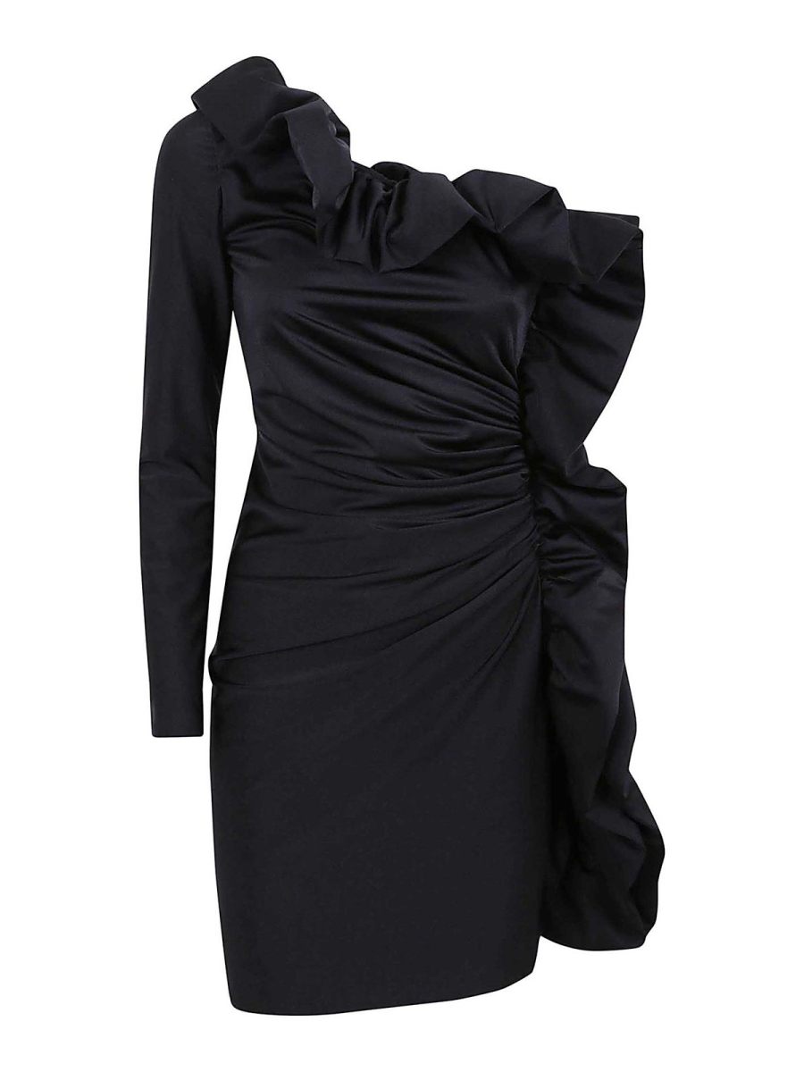 P. A.R. O.S. H. Robe Au Genou - Noir
