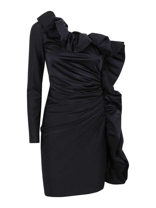P. A.R. O.S. H. Robe Au Genou - Noir