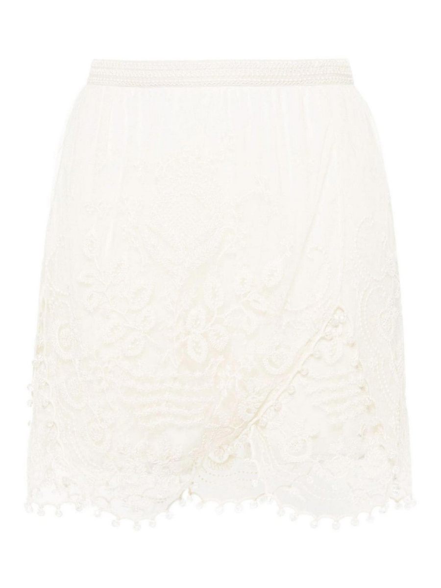 Isabel Marant Mini Jupe - Beige