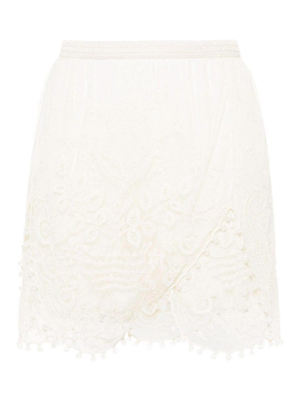 Isabel Marant Mini Jupe - Beige