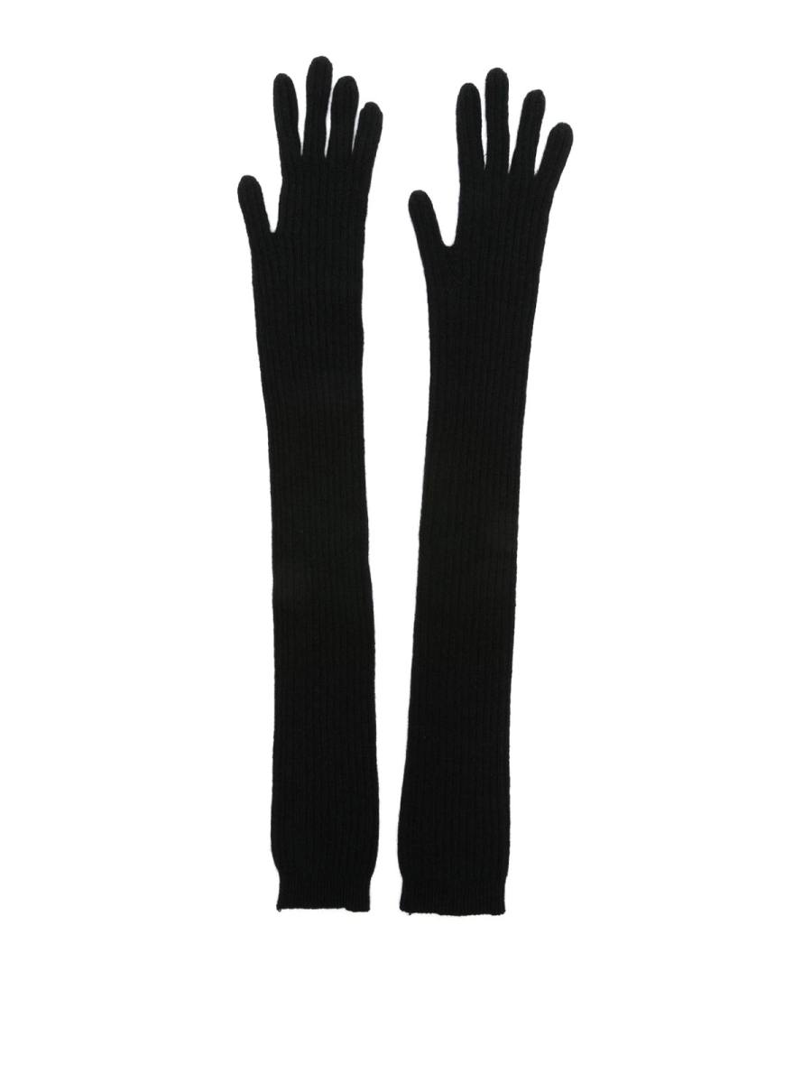 Alberta Ferretti Gants - Noir