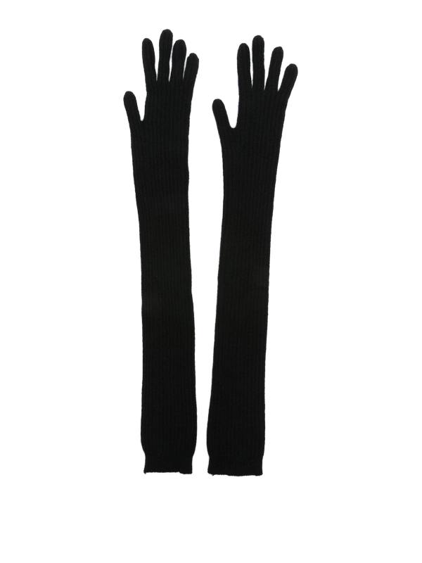 Alberta Ferretti Gants - Noir