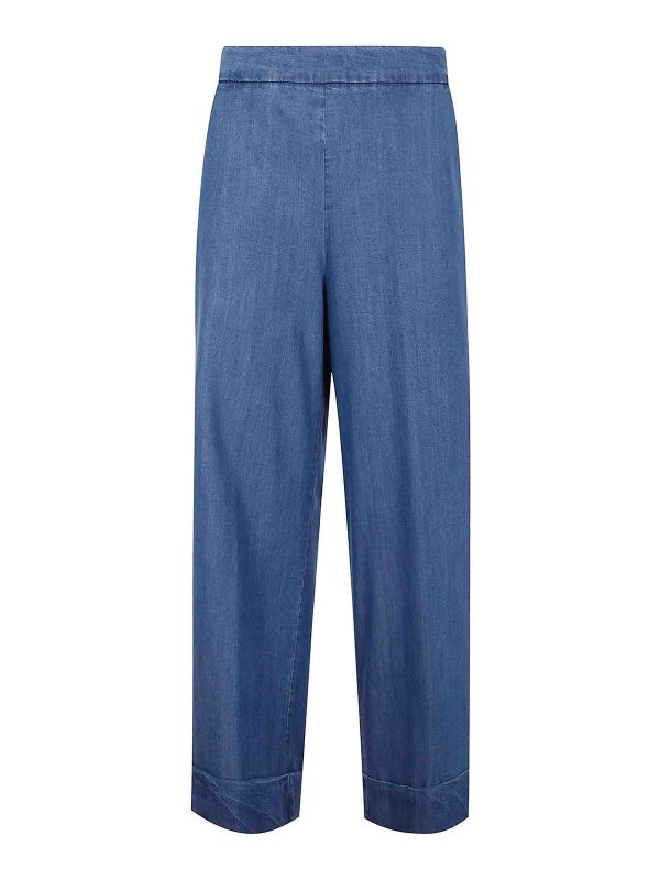 Kiltie Pantalons Décontractés - Bleu