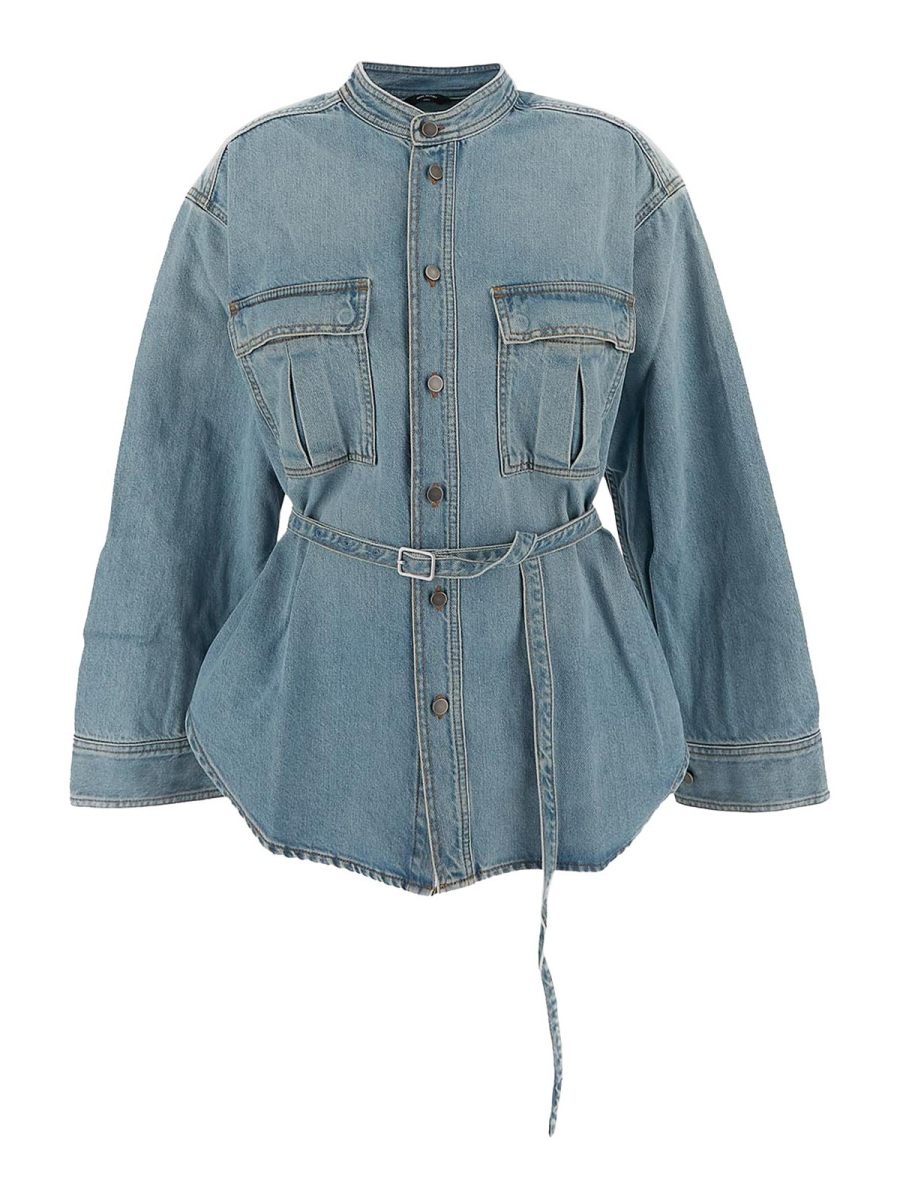 Haikure Veste Casual - Bleu