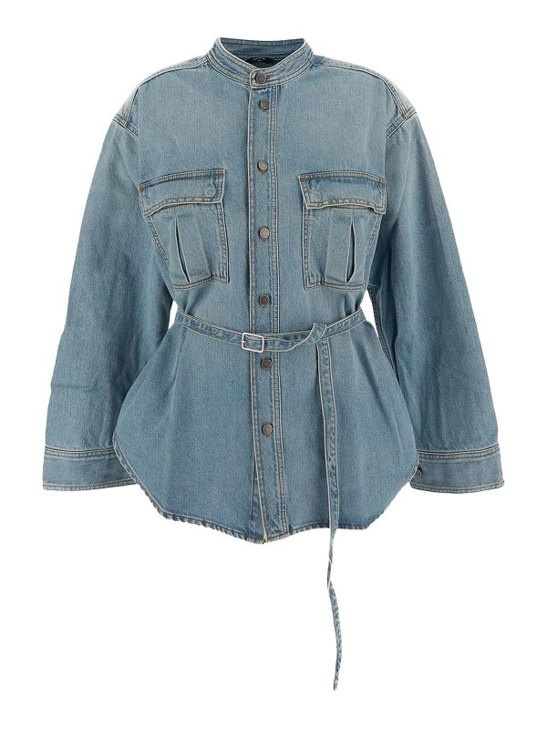 Haikure Veste Casual - Bleu