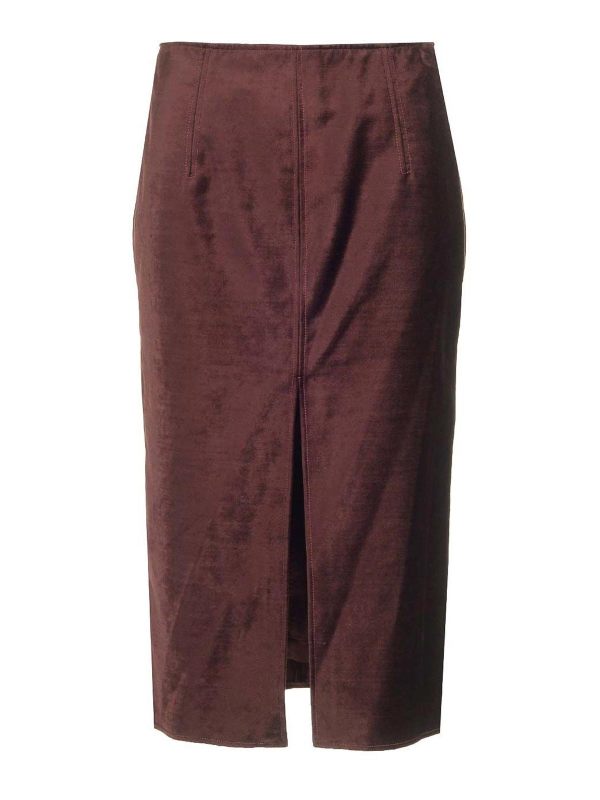 Forte Forte Jupe Midi - Marron