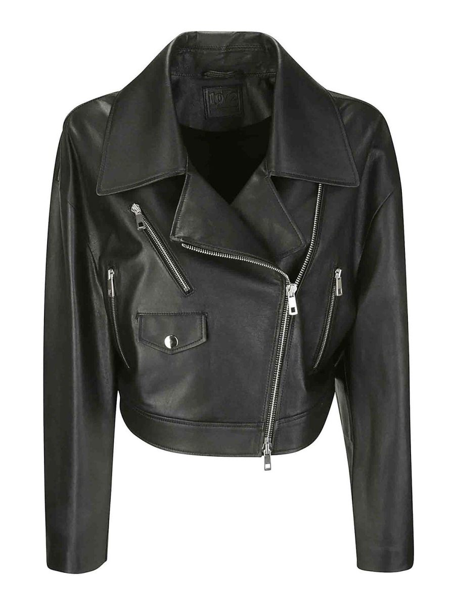 Desa 1972 Blouson En Cuir - Noir