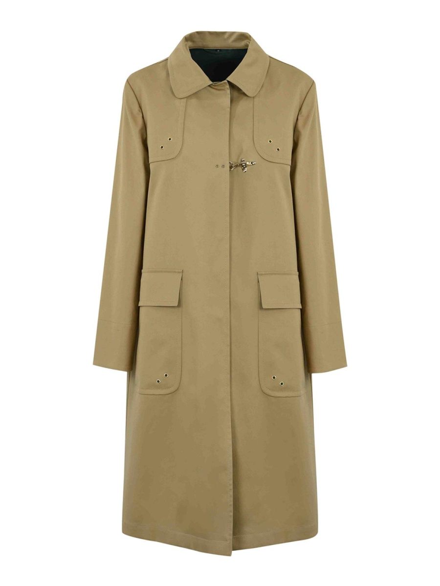 Fay Manteau Court - Beige