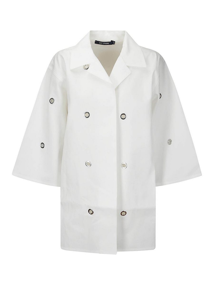 Sofie D'Hoore Veste Casual - Blanc
