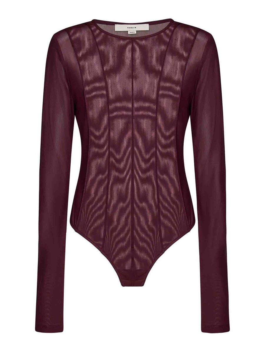 Remain Birger Christensen Top - Rouge Brun
