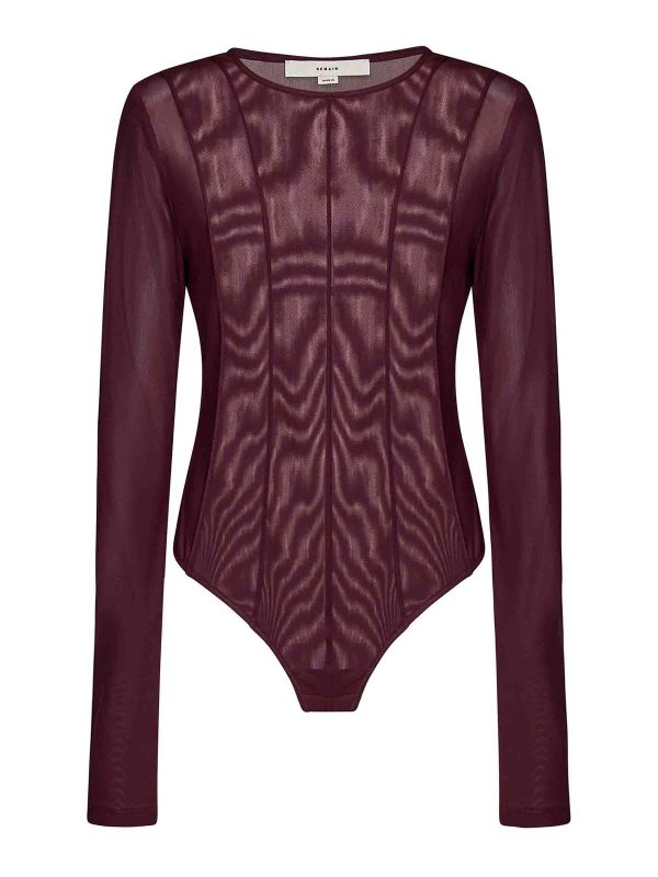 Remain Birger Christensen Top - Rouge Brun
