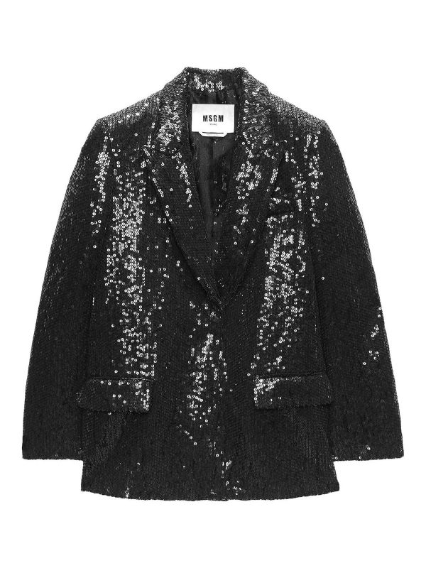 M. S.G. M. Veste Casual - Noir