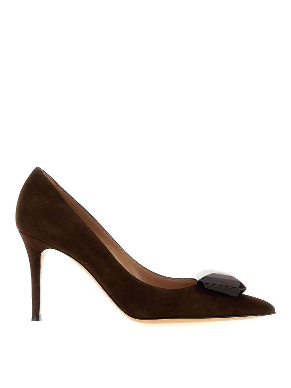 Gianvito Rossi Chaussures À Talon - Marron