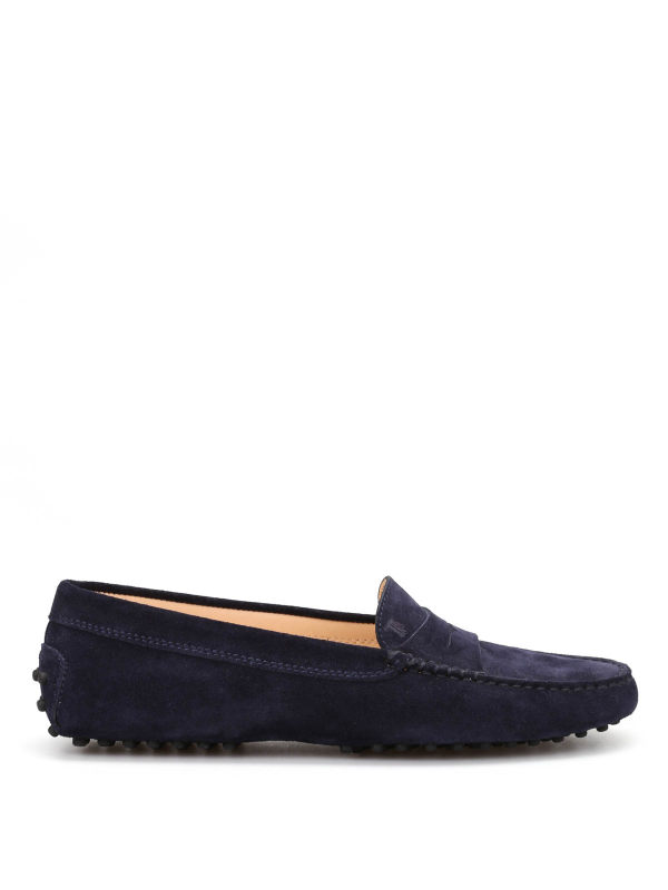 Tod's Mocassins Et Chaussons Bleu Foncé