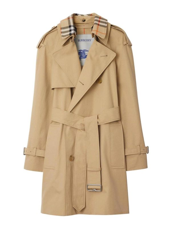 Burberry Manteau Court - Beige
