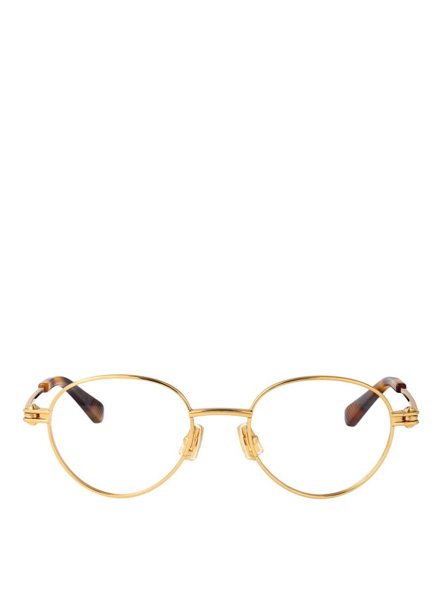 Bottega Veneta Lunettes De Soleil - Or