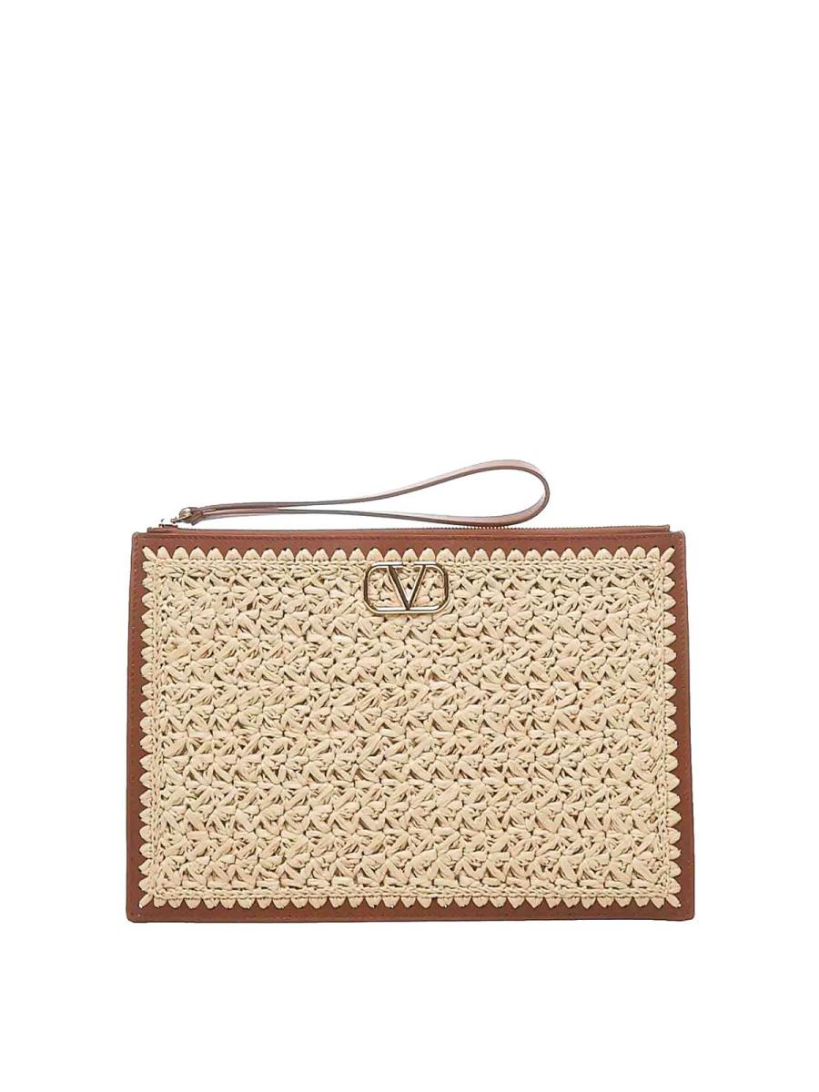 Valentino Garavani Sac Bandoulière - Beig