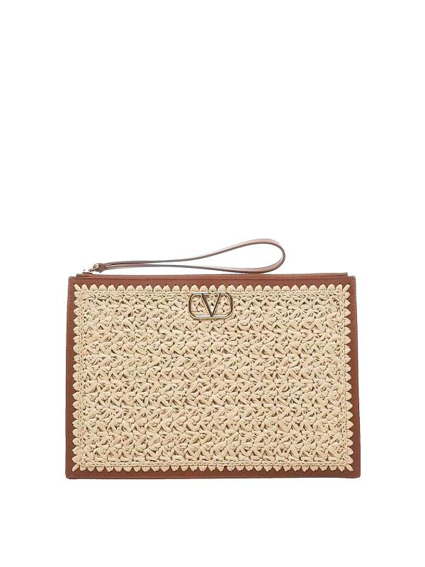 Valentino Garavani Sac Bandoulière - Beig