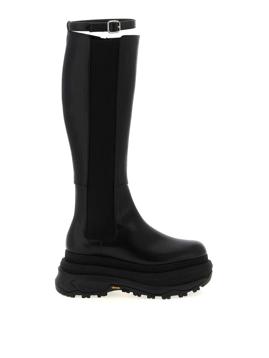 Sacai Bottes - Noir