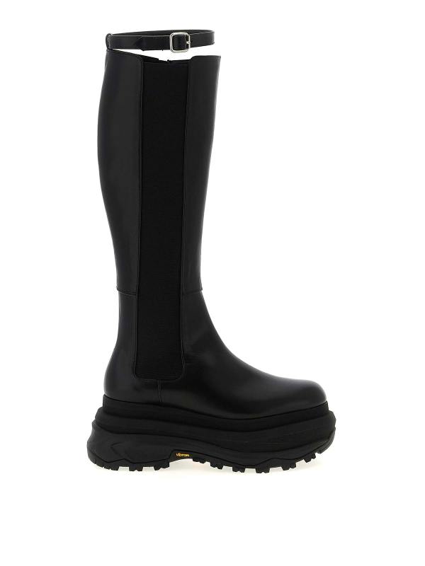 Sacai Bottes - Noir