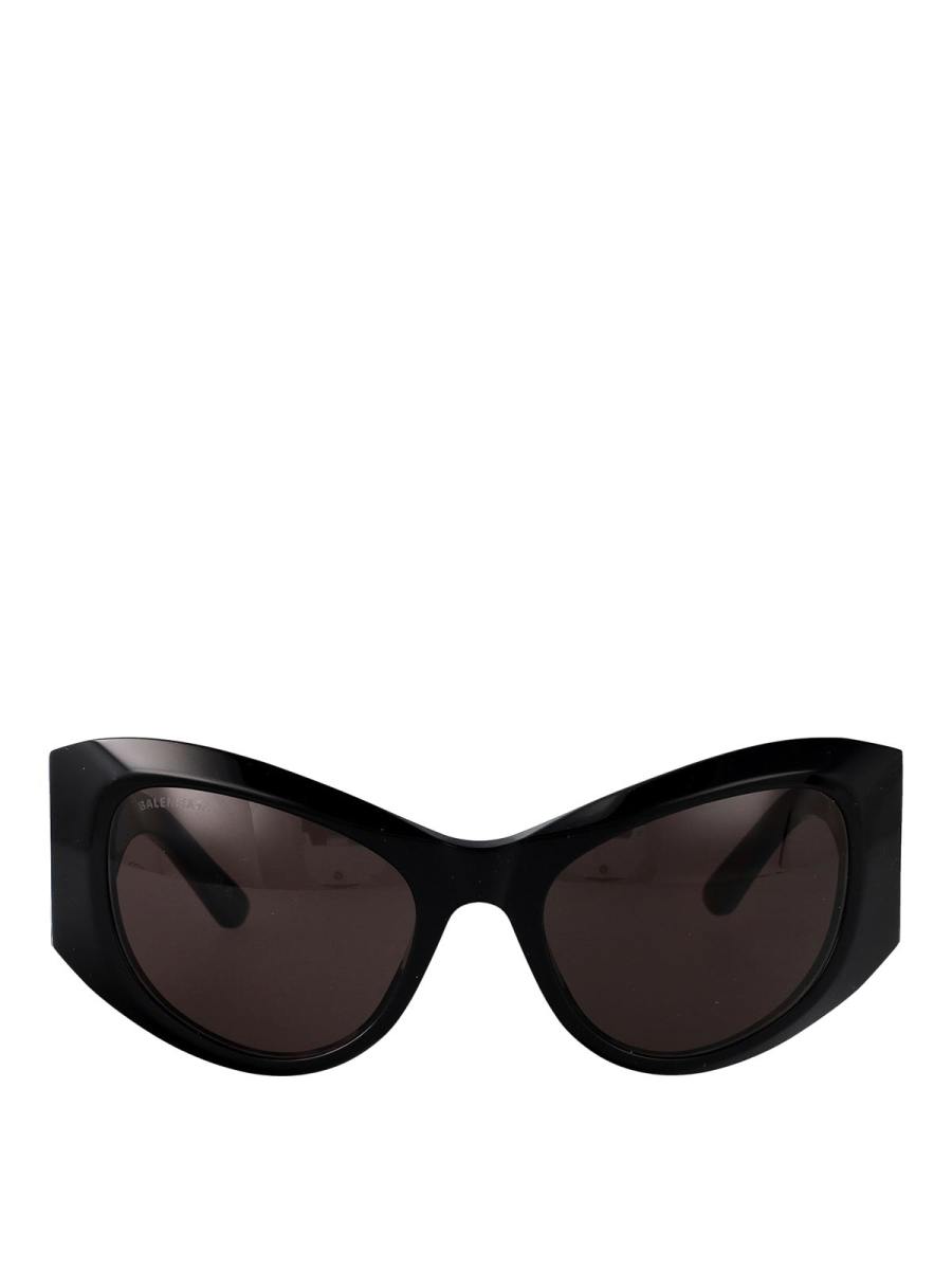 Balenciaga Lunettes De Soleil - Noir