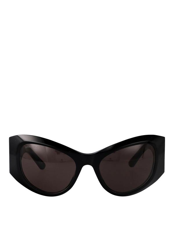 Balenciaga Lunettes De Soleil - Noir
