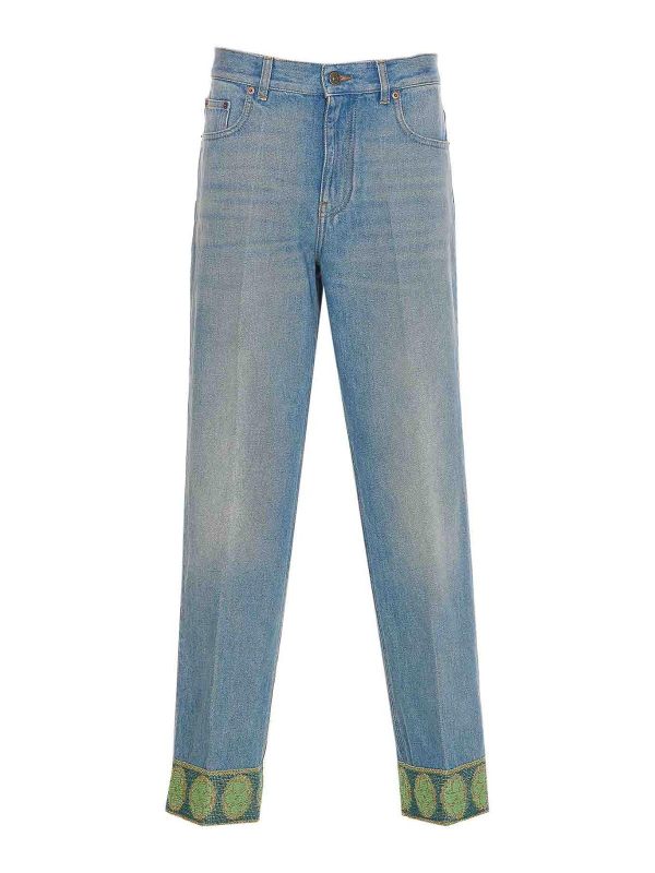 Valentino Garavani Jean Droit - Bleu